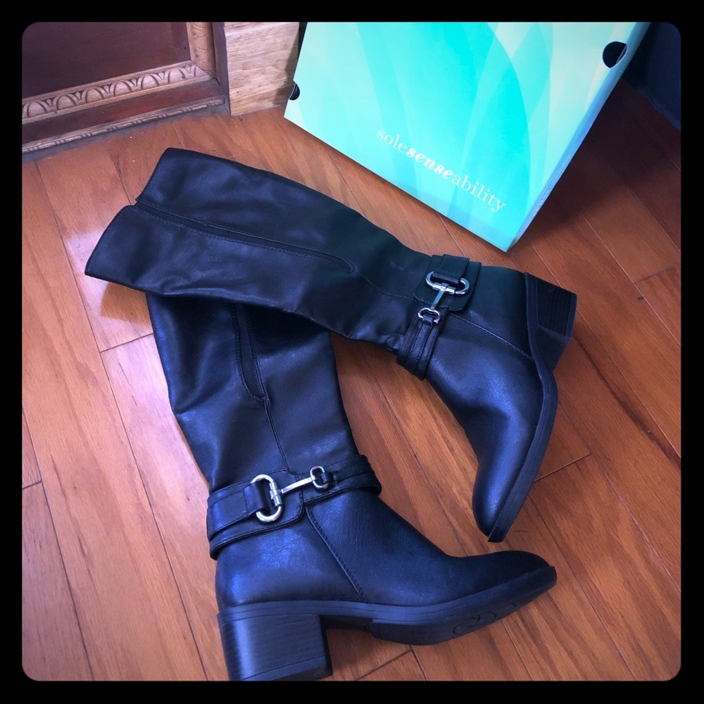 Tall Black Boots